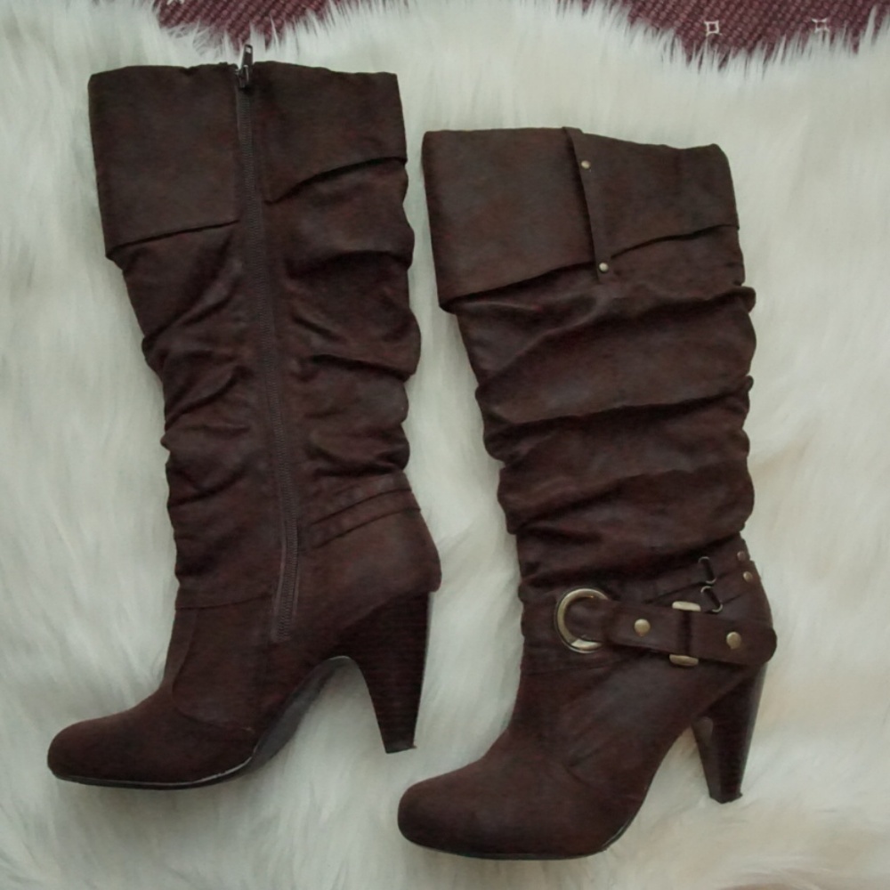 Brown boots